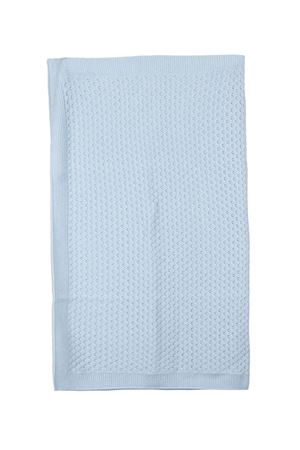 Pastel blue cotton blanket LITTLE BEAR KIDS | 3113CIELO